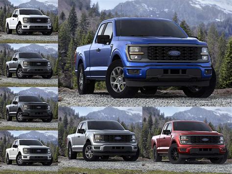 2024 Ford F 150 STX Colors All Options | AUTOBICS