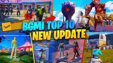 Top New Update Features Bgmi Update Pubg Update