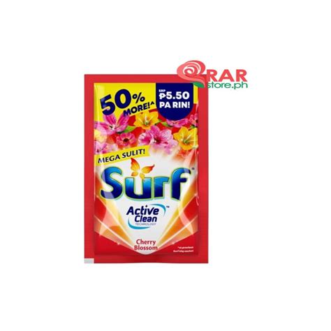 Surf Powder Detergent Cherry Blossom Sachet G Shopee Philippines