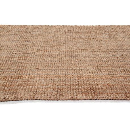 Tapis Jute Moderne Naturel Avec Franges Plat Paloma