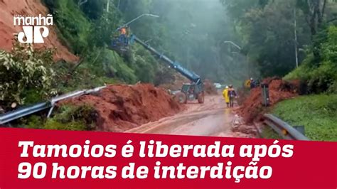 Rodovia dos Tamoios é liberada após quase quatro dias de interdição