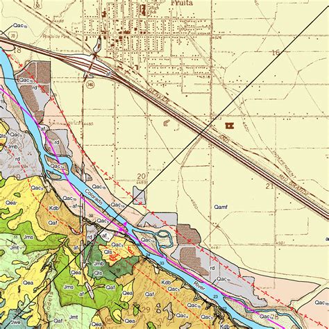 OF-09-04 Geologic Map of the Fruita Quadrangle, Mesa County, Colorado ...