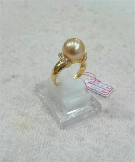 Jual Cincin Emas Mutiara Air Laut Di Lapak Khaura Pearl Lombok Bukalapak