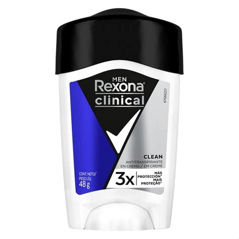 Rexona Clinical Clean Desodorante Antitranspirante Para Hombre En Crema