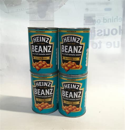 Heinz Baked Beans 4pcs - Etsy