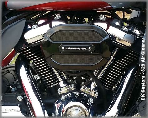 Ventilator Cover Prepped Complete Hiflow Air Cleaner Dyna Softail