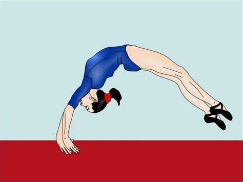 How To Do A Roundoff Back Handspring 15 Steps With Pictures Back