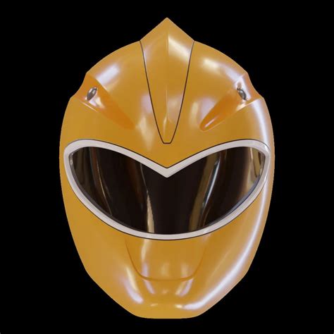 Yellow Ranger Dino Thunder Helmet 3D PRINTED Power Rangers Cosplay Halloween - Etsy