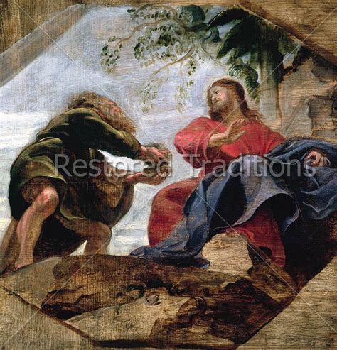 The Temptation Of Christ Painting At Paintingvalley Explore