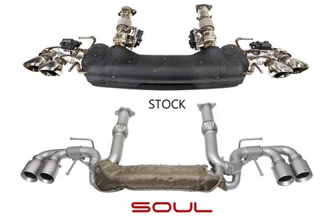 Chevrolet C Corvette Soul Valved Exhaust In Straight Cut