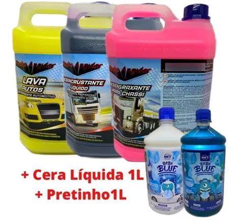 Kit Shampoo Limpa Ba Solupan Cera Liquida Pretinho Frete Gr Tis