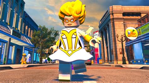 LEGO DC Super Villains Golden Glider Open World Free Roam Gameplay