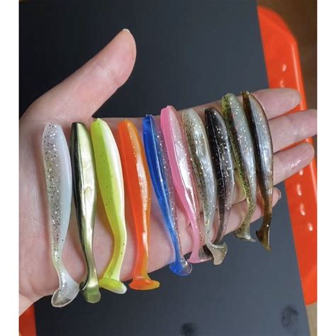 Soft Bait Soft Plastic Paddle Tail Ultralight Game Soft Plastic Fishing ...