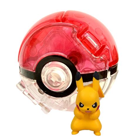 Figurki Pokemon Clip Go PokeBall Pikachu 14190851529 Allegro Pl