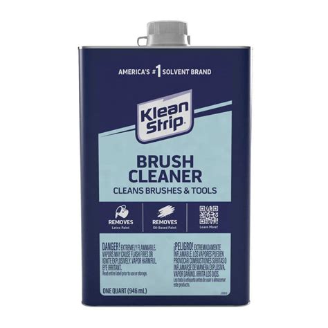 Klean Strip 1 Qt Brush Cleaner Qbc12c The Home Depot