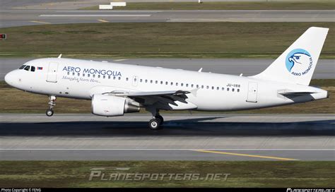 JU-1188 Aero Mongolia Airbus A319-115 Photo by FENG | ID 1673777 ...