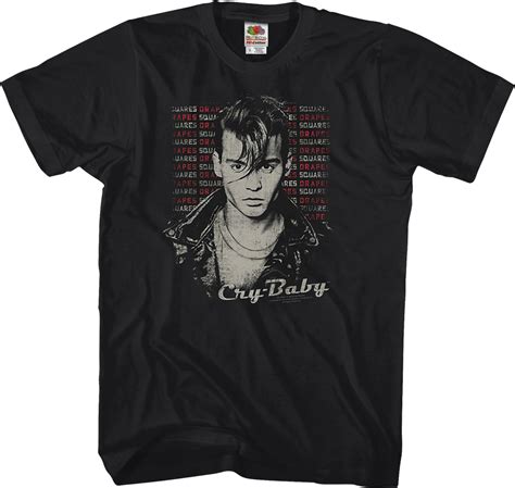 Drapes And Squares Cry Baby Shirt Cry Baby Mens T Shirt