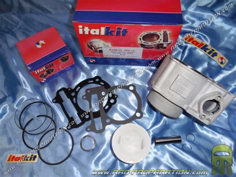 Kit Italkit Mm Cylindre Aluminium Piston Pour Kymco Dink B W