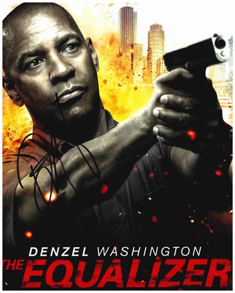 Denzel Washington The Equalizer Handsigniert 20x25cm Coa Kaufen Auf Ricardo