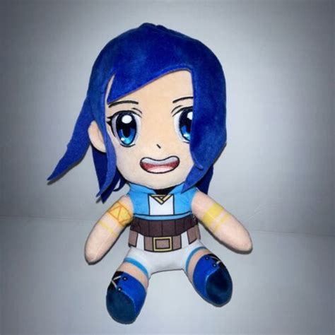 The Krew Itsfunneh Funneh Blue Hair Plush Plushie Toy Anime Boy Doll 11