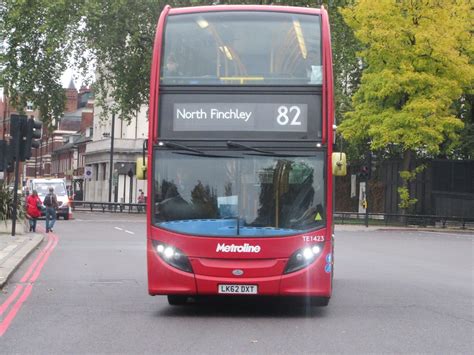 Metroline TE1423 LK62DXT Seen In Marble Arch On Route 82 A Flickr