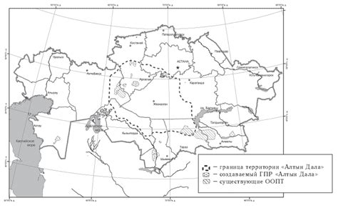Контурная карта казахстана распечатать