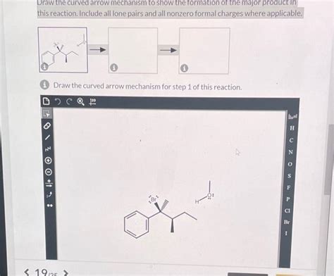 Solved Draw The Curved Arrow Mechanism To Show The Formation Chegg