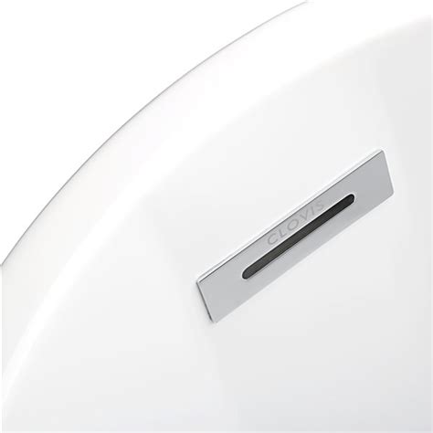 Casainc 31 In X 63 In White Acrylic Oval Center Drain Freestanding