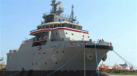 USNS NAVAJO T-ATS 6 Christening | US Navy-Schiffspost