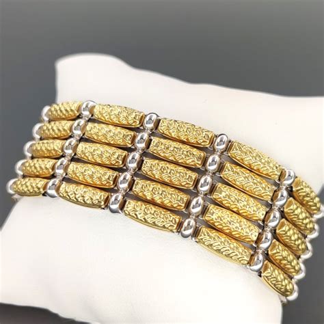 Chimento 18 Carati Oro Bianco Oro Giallo Bracciale Catawiki