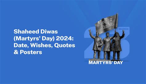 Shaheed Diwas Martyrs Day Date Wishes Quotes Posters