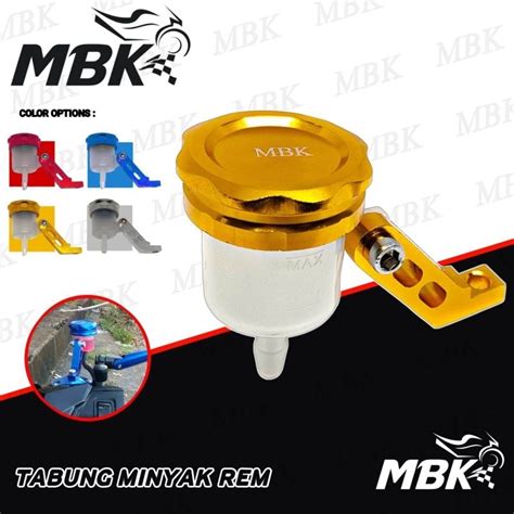 Jual Tabung Minyak Rem Belakang Cnc Universal Mbk Botol Tabung Minyak