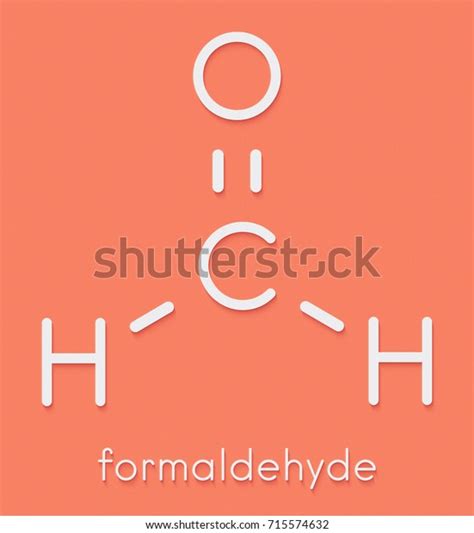 Formaldehyde Methanal Molecule Important Indoor Pollutant 스톡 일러스트 715574632 Shutterstock