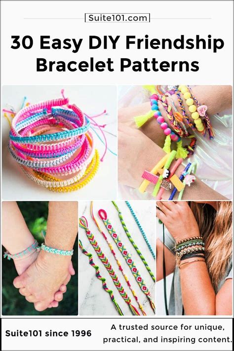 30 Free Friendship Bracelet Patterns: DIY Your Bracelets - Suite 101