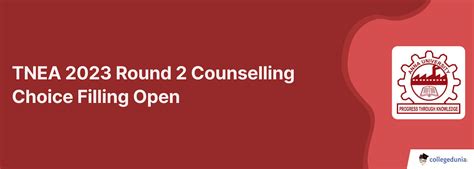 Tnea 2023 Round 2 Counselling Choice Filling Open Register Till August 11