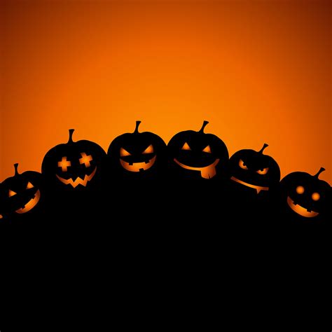 Halloween pumpkin background 210480 Vector Art at Vecteezy