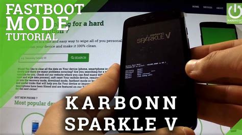 How To Enter Fastboot Mode Karbonn Sparkle V Open And Exit Fastboot