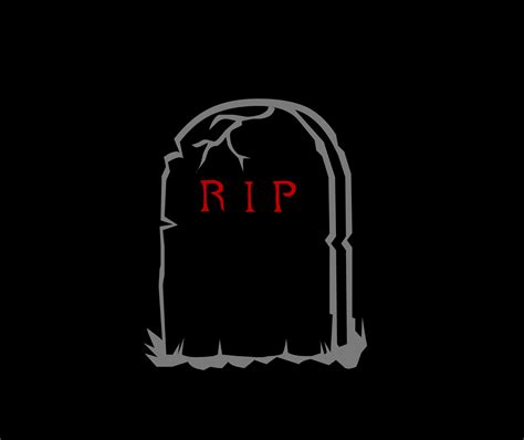 Image of clipart headstone | CreepyHalloweenImages