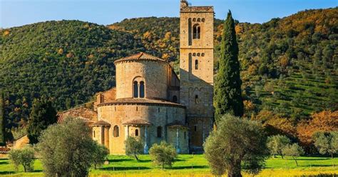 Florenz Orcia Tal Montalcino Pienza Mit Mittagessen Und Wein