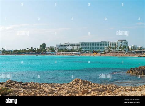 Nissi Beach One Of The Most Popular Beaches Of Europe Stock Photo Alamy