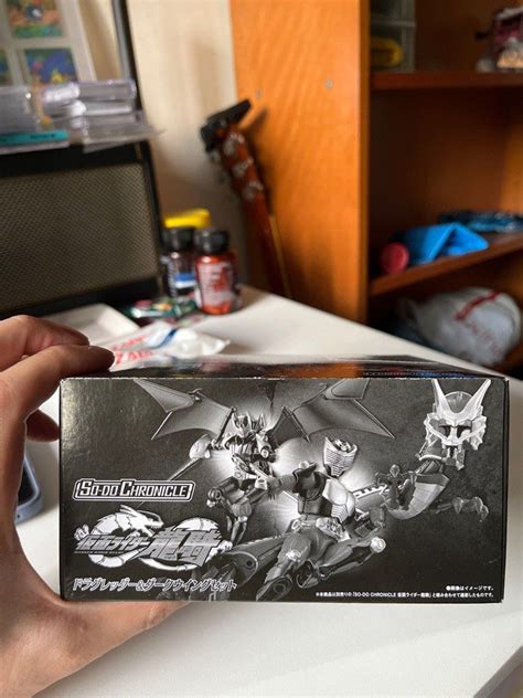 So Do Chronicles Kamen Rider Ryuki Drag Redder Dark Wing Set Sealed