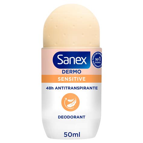 Desodorante Roll On Sanex Dermo Sensitive H Antitranspirante Ml