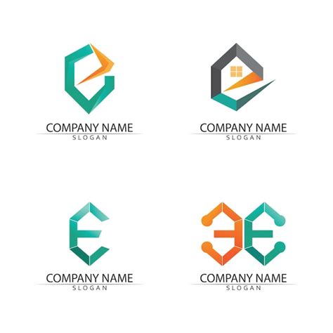 Premium Vector | Letter E logo design and font E vector concept symbol