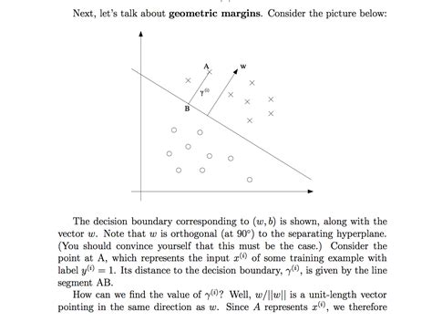 Understanding The Geometric Margin Of Svm Cross Validated