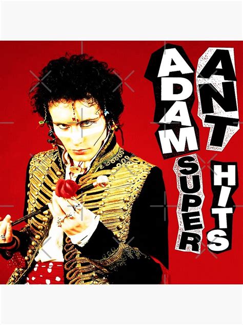 Best Seller Adam Ant Best English Singer Musician And Actor Poster