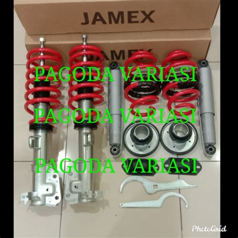 Jual Paket Shock Coil Over Jamex Adjustable Ceper Tinggi Toyota Rush