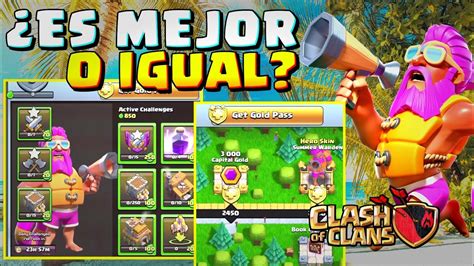 ANALIZANDO El NUEVO PASE De Oro Clash Of Clans JUNIO 2022 NUEVA