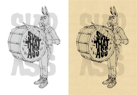 "Donkey" illustration series :: Behance