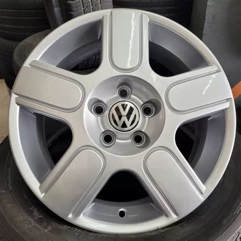 Jogo De Rodas Originais Vw Crossfox Aro 15 5x100 Parcelamento Sem Juros