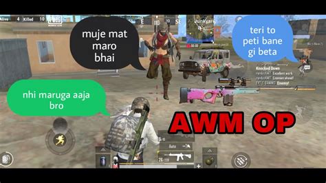 Pubg Mobile Lite Best Gameplay With Awm Youtube